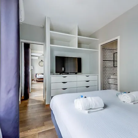 Apartment Ac & 10min From Marais & Fully Equipped Paris